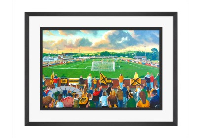 Boghead Park Stadium Fine Art Print - Dumbarton FC